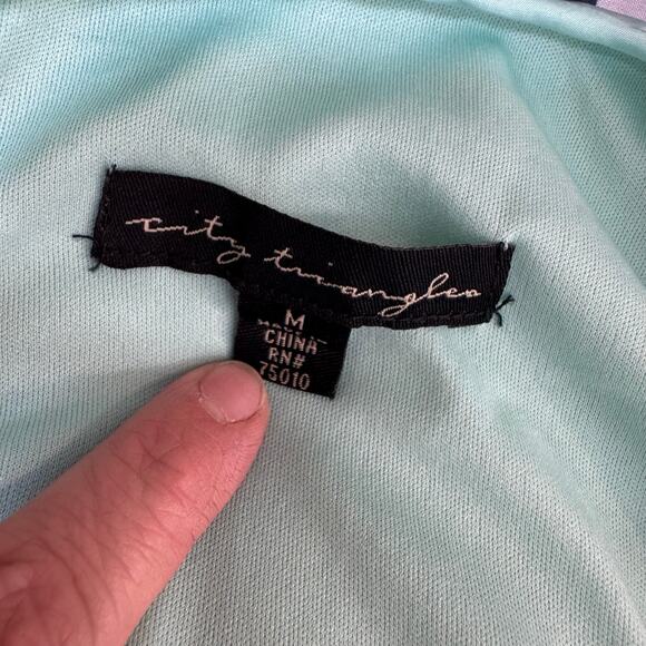 City Triangles Mint Sleeveless Dress Size M - Picture 4 of 8